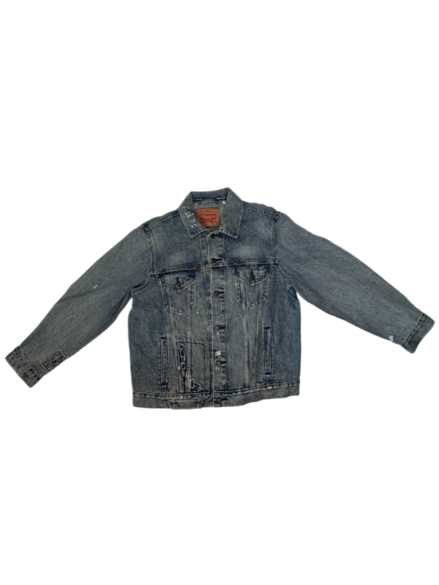 Vintage Levi Denim Jacket Distressed