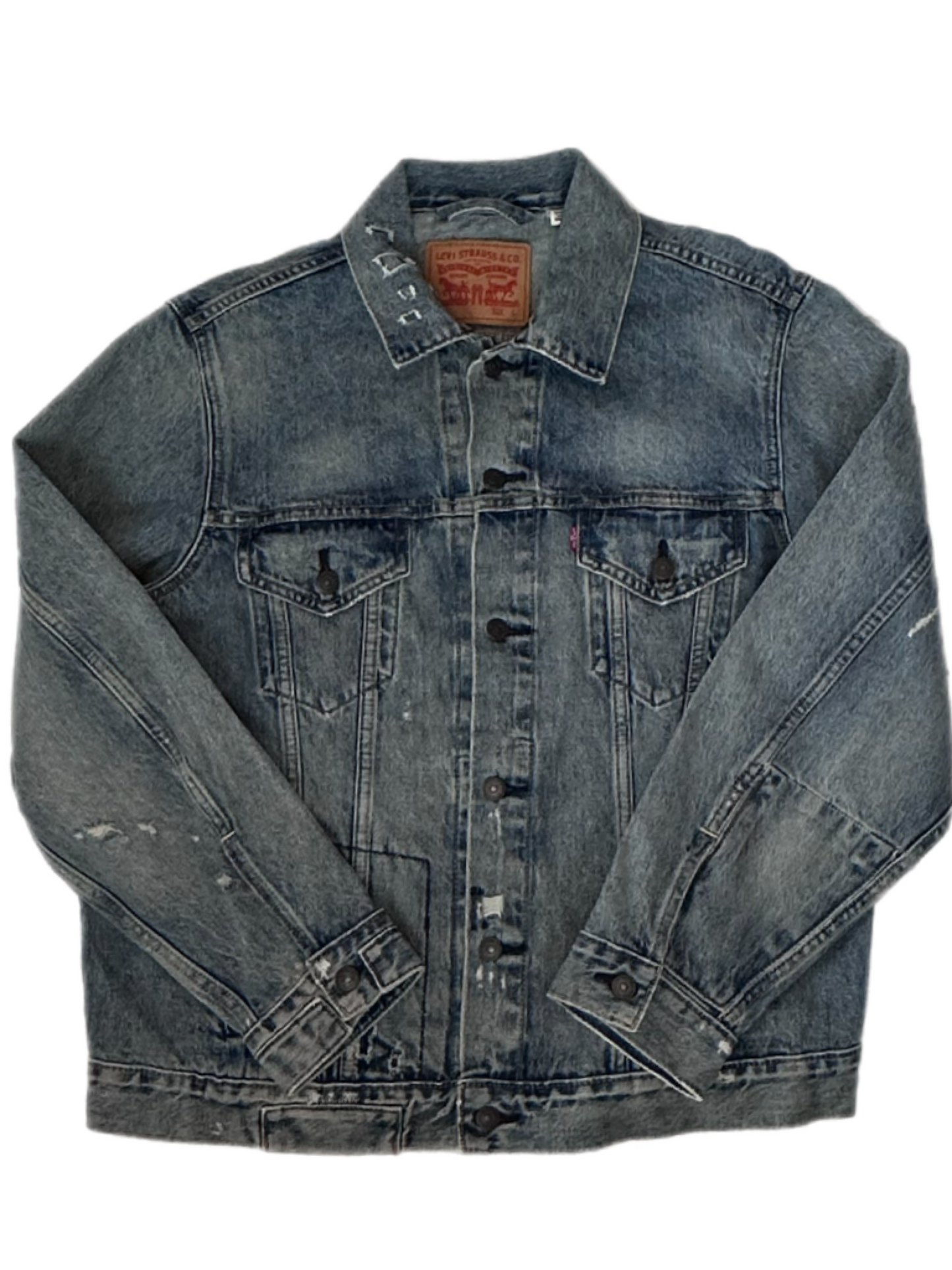 Vintage Levi Denim Jacket Distressed
