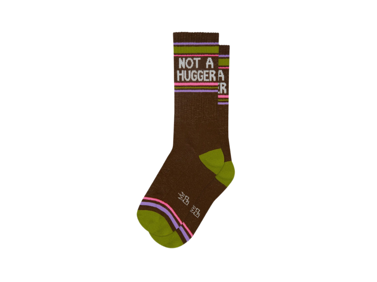 Not A Hugger Gym Crew Socks