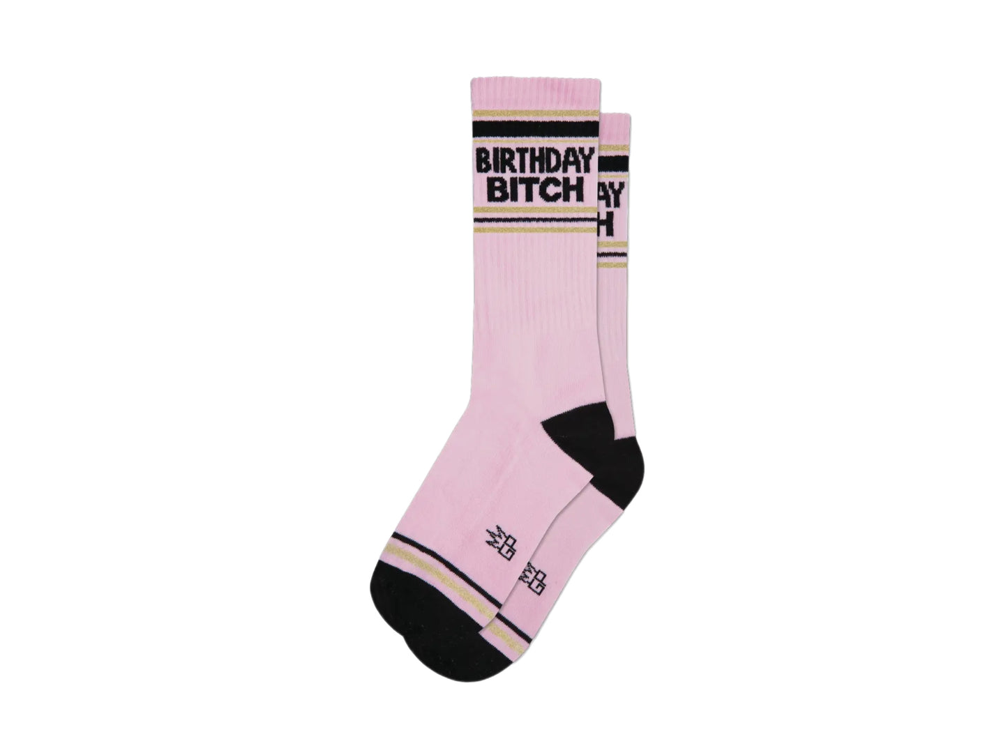 Birthday Bitch Gym Crew Sock