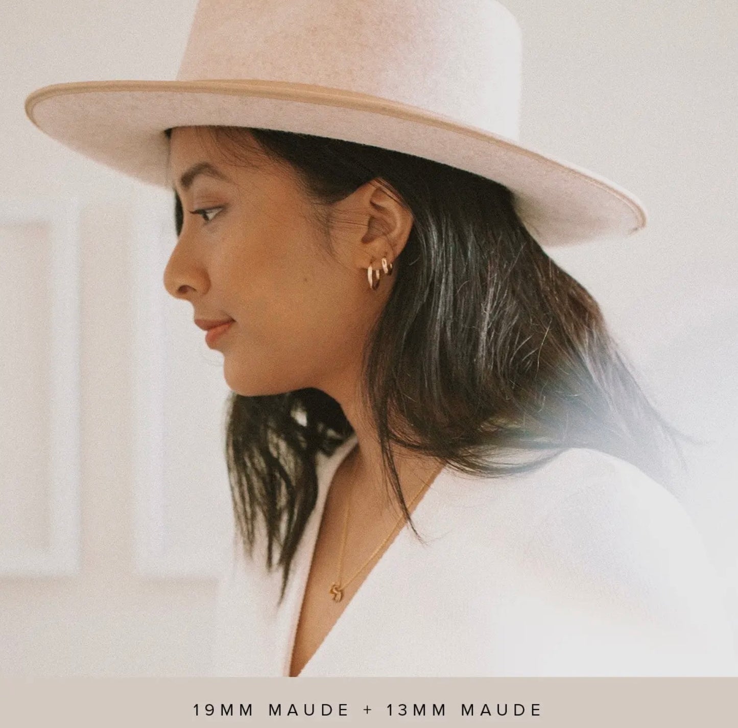 Maude Hoop Earrings